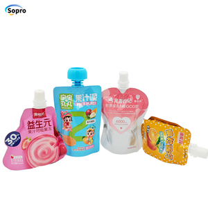 Tùy Chỉnh Nước Ép Trái Cây Nhôm Lá Mỏng Bao Bì Bóp Túi Nước Giải Khát Đứng 90G Nước Trái Cây Puree <span class=keywords><strong>Spout</strong></span> <span class=keywords><strong>Pouch</strong></span> - Product Image 6