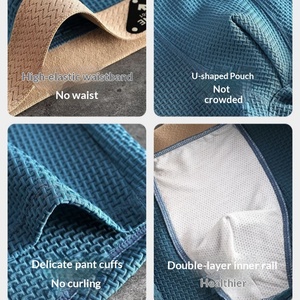 Sous-vêtements pour hommes ultra doux et respirants avec texture gaufrée pour un confort maximal et un soutien quotidien - Product Image 6