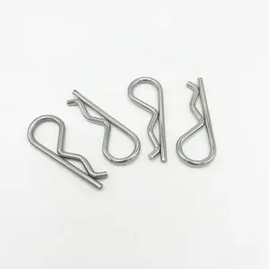 Sanyang spring customized high quality stainless steel spring steel galvanized split pin R pin