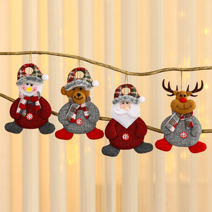 Nouveau Pendentif en Tissu pour 2026, Décoration de Sapin de Noël, Figurine en Velours à Serrer le Sapin - Product Image 2