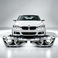 Ensemble de phares LED remis à neuf pour BMW Série 3 F30 F35 LCI 2016-2019 Remplacement OE Lampe automobile