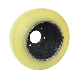 Wholesale drive wheel 330*145*180mm for TCM Nichiyu FBR15 reach forklift pu wheel polyurethane wheels steering for electric van