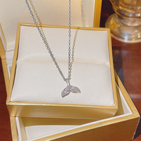 Collares con Colgante de Cristal Geométrico de Moda, Populares, con Cadena Simple, Modernos