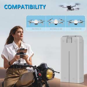 मिनी 2 श्रृंखला बुद्धिमान उड़ान बैटरी 2400 माह उन्नत ड्रोन बैटरी पूरी तरह से dji मिनी 4k/2/2 से/से ड्रोन के साथ संगत - Product Image 2