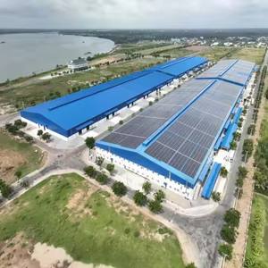 Structure de dôme en acier de maison de camping fabriquée en Chine entrepôt préfabriqué - Product Image 2