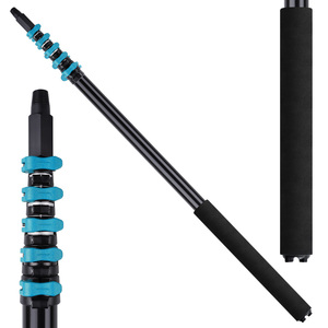 Extentool - Herramienta <span class=keywords><strong>de</strong></span> Limpieza <span class=keywords><strong>de</strong></span> Ventanas con Barra Telescópica <span class=keywords><strong>de</strong></span> Aleación <span class=keywords><strong>de</strong></span> Aluminio Personalizable, con Hebilla Ajustable - Product Image 2