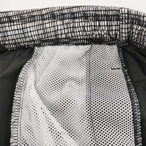 Pantalones cortos de playa hasta la rodilla de verano para hombre, 100% de poliéster de talla grande, calzoncillos bóxer de secado rápido, traje de baño brillante a cuadros sólidos - Product Image 6