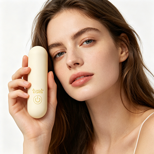 Vibrateur Mini Balle Violette Étanche OEM pour Femme, 10 Modes, Entièrement en Silicone, Stimulation Point G et Tétons, Rechargeable, Jouet Sexuel Type Rouge à Lèvres - Product Image 1