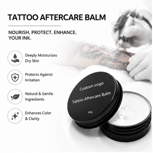 Bálsamo Popular para Prevenir la Formación de Crostas en Tatuajes, en Diversos Tamaños y Peso Estándar, Gel para el Cuidado de Tatuajes con Logotipo Personalizado para Cejas - Product Image 1