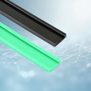 <span class=keywords><strong>PVC</strong></span> máng xối U hình PE nhựa hồ sơ với góc bảo vệ nhựa cho xây dựng Dải uhmw mặc PE nhựa hồ sơ các loại - Product Image 2