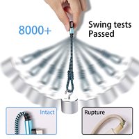 Kabel USB C Teeind 6ft 3Pack, Kabel Nilon Kepang Sudut Kanan 90 Derajat |   Kabel Pengisian Cepat 2.1A Tipe C dengan Nilon Tahan Lama