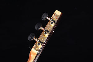 Table en cèdre massif de haute qualité 34 pouces guitare classique faite à la main en nylon guitarra guitare classique en cèdre massif DH-2 Alston - Product Image 6