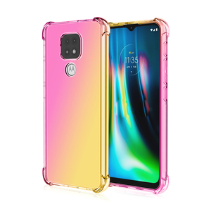 Funda trasera para teléfono móvil, carcasa suave de tpu con gradiente de contraste antigolpes para <span class=keywords><strong>MOTO</strong></span> <span class=keywords><strong>G9</strong></span> <span class=keywords><strong>play</strong></span> - Product Image 3