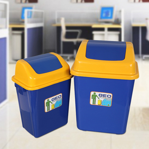 Giỏ Đựng Rác Nhà Bếp Tiện Dụng 30 Lít Thùng Rác Nhựa Có Nắp Xoay - Product Image 1