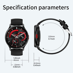 SENBONO MAX11 AMOLED スマートウォッチ メンズ HD 大画面 心拍数 スポーツモード フィットネストラッカー 防水 スマートウォッチ iOS Android対応 - Product Image 6