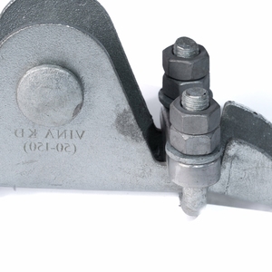 แคลมป์ยึดอลูมิเนียมชุบสังกะสีปรับแต่งได้สำหรับตัวนำสายไฟเหนือศีรษะ - Product Image 1