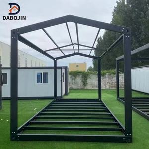 Toptan modüler düz paket taşınabilir çelik konteyner çerçeve 10ft 20ft 30ft 40ft genişletilebilir konteyner ev çerçeve - Product Image 3