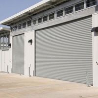 Volets roulants motorisés en acier anti-ouragan de qualité industrielle pour la sécurité des portes et des fenêtres