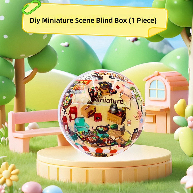 Mini Scene DIY Gashapon Egg