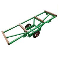 Chariot de transport pour panneaux ALC avec cric intégré