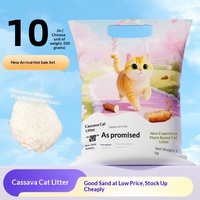 Litière pour chat en plantes de manioc naturelles 10KG 20KG 40KG, absorption rapide, agglomération ferme, anti-adhérence au fond, désodorisant, parfum original