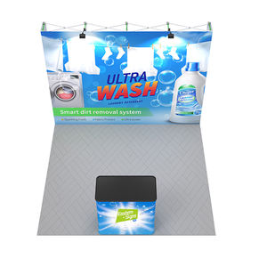 Support <span class=keywords><strong>d</strong></span>'affichage pop-up pliable à écran large à prix réduit pour stand de salon professionnel et publicité - Product Image 4