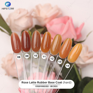 เจลเบสยางกุหลาบ Hema-free Rose Latte Rubber Base Coat เจลเบสแข็งพิเศษสำหรับเล็บที่อ่อนแอ - Product Image 4