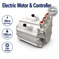 Kit de Motor de Conversión para Vehículos Eléctricos de 250V y 40KW, Motor EV de Alta Eficiencia a 4000 RPM para Reequipamiento de Autos Ligeros y SUVs