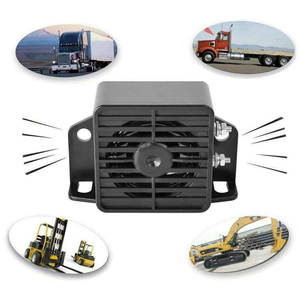 Sirène de secours 12V <span class=keywords><strong>105</strong></span>-115dB, bip sonore, avertisseur sonore, alarme, klaxon de voiture, camion, véhicule, pour rappels de recul - Product Image 3