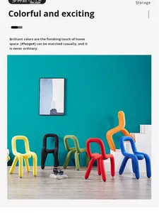 Modern High-End Vanity Stool for Girls Bedroom Luxury Nail Makeup <strong>Chair</strong> Simple Home Backrest for Internet Home Furniture - Product Image 4