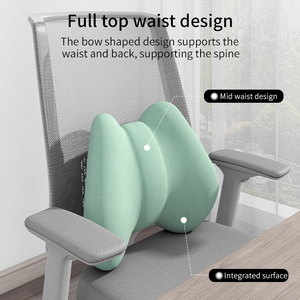 Buen precio, ergonómico, para el cuidado del dolor de espalda, coxis, almohada de soporte Lumbar de espuma viscoelástica para <span class=keywords><strong>silla</strong></span> de oficina - Product Image 5