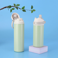 Bouteilles de voyage isothermes en acier inoxydable 550 ml, 750 ml, 1 L, 1,2 L avec affichage de la température, ouverture à une touche, personnalisables, idéales comme cadeau, portables