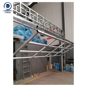 Porte de <span class=keywords><strong>garage</strong></span> sectionnelle en aluminium sur mesure Prima avec télécommande électrique pour villa et <span class=keywords><strong>garage</strong></span> résidentiel - Product Image 3