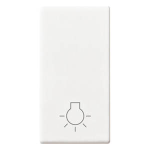 White Light Symbol Wall <b>Switch</b> 4.4 In Length 2.2 In Width 0.8 In Height - Product Image 1