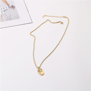 Collier personnalisé en acier inoxydable, pendentif d'émetteur de la reine ustensile brillante de 50 cm - Product Image 3