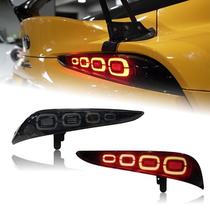 DK Motion llegada del coche buen <span class=keywords><strong>precio</strong></span> luces traseras LED para <span class=keywords><strong>Toyota</strong></span> GR <span class=keywords><strong>Supra</strong></span> A90 A91 Mk5 lámpara trasera accesorios <span class=keywords><strong>de</strong></span> coche 2018 + - Product Image 2