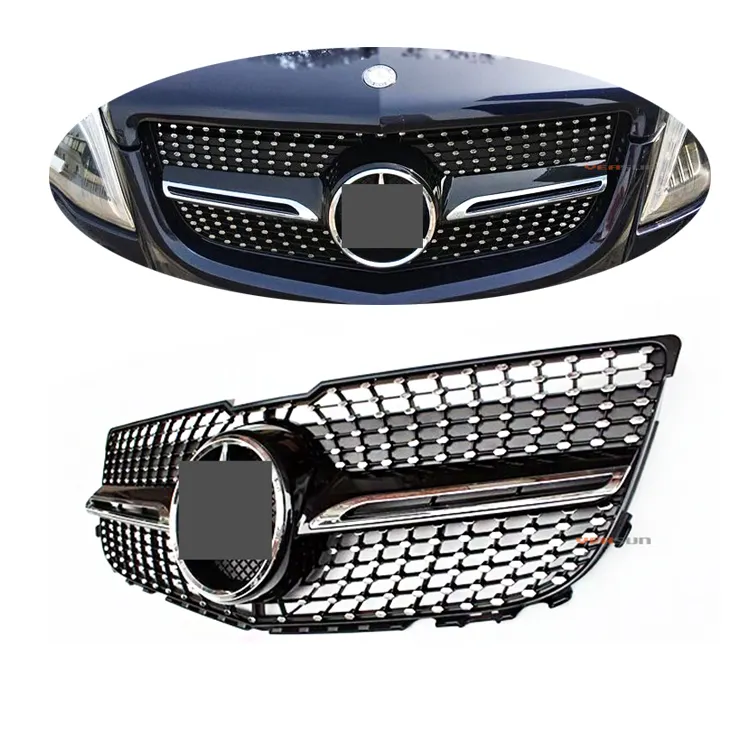 X204 diamond modification grille For Mercedes benz GLK class X204 grille 2008 2012