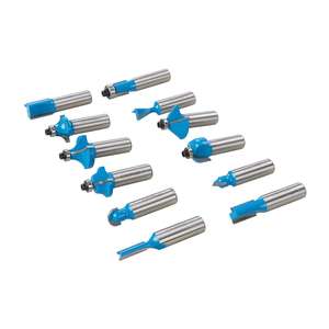 Silverline 12mm TCT Router Bit Set 12pce 12mm - Product Image 3