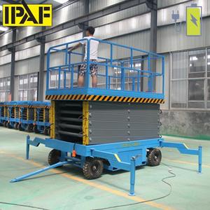 150kg Semi Electric <b>Ladder</b> Single Mast Lift Platform <b>Aluminium</b> Aerial Work Platform - Product Image 6