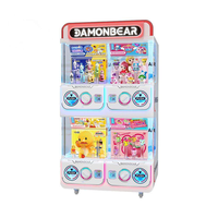 Distributeur de capsules à monnayeur, distributeur de jouets Gacha à LED pour salles d'arcade et parcs d'attractions