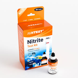 Einfache Prüfung Teich & Aquarium Test Kit 0-5 Ppm 50-mal Einzel parameter NO2 Nitrit Wasser Kit SEssential Aquarium Zubehör - Product Image 1