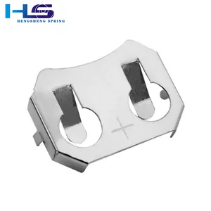 Hengsheng-resorte de batería de acero inoxidable ajustable, resorte de contacto eléctrico, pequeño, oem, personalizado, venta al por mayor