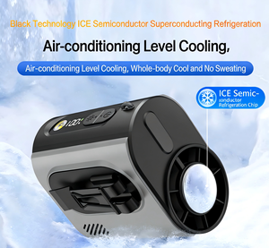 Ventilador <span class=keywords><strong>de</strong></span> Mano <span class=keywords><strong>de</strong></span> Alto Rendimiento con Enfriamiento <span class=keywords><strong>de</strong></span> Hielo Semiconductor, 199 Velocidades Ajustables y Cuerpo Compacto Plegable - Product Image 4