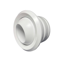 Diffuseur de jet de boule d'alliage d'aluminium de haute qualité pour des registres et des grilles de diffuseurs d'air de globe oculaire de système de CVC