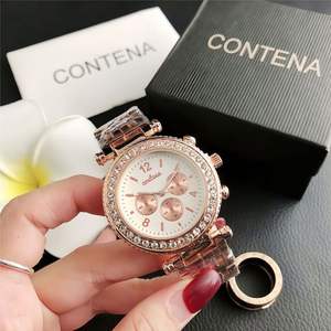 Reloj de lujo con logo, reloj de pulsera de lujo para mujer estilo hip hop, reloj de pulsera deportivo personalizado en oferta, reloj de cuarzo de alta calidad para mujer - Product Image 6