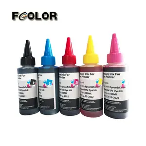 Tinta uv especial fcolor de 100ml 500ml 1000ml, tinta para impressora universal canon pro 100 ix6870
