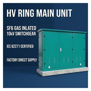Wanbo-248 Oferta Destacada: Unidad Principal de Anillo (RMU) de SF6 de Alta Tensión 10kV con Aislamiento de Gas, Conformidad IEC 62271, Directo de Fábrica - Product Image 2