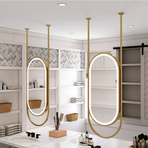 Miroir led intelligent et simple, certificat CE de CE, salle de bains, hôtel de détection, toilettes, salon - Product Image 6