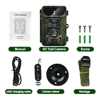 Caméra de chasse de qualité supérieure avec super vision nocturne et détection PIR Caméra extérieure Blink Trail Durable et économe en énergie