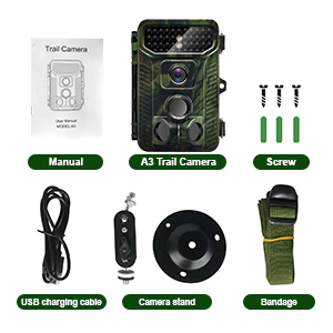 Caméra de chasse de qualité supérieure avec super vision nocturne et détection PIR Caméra extérieure <span class=keywords><strong>Blink</strong></span> Trail Durable et économe en énergie - Product Image 2